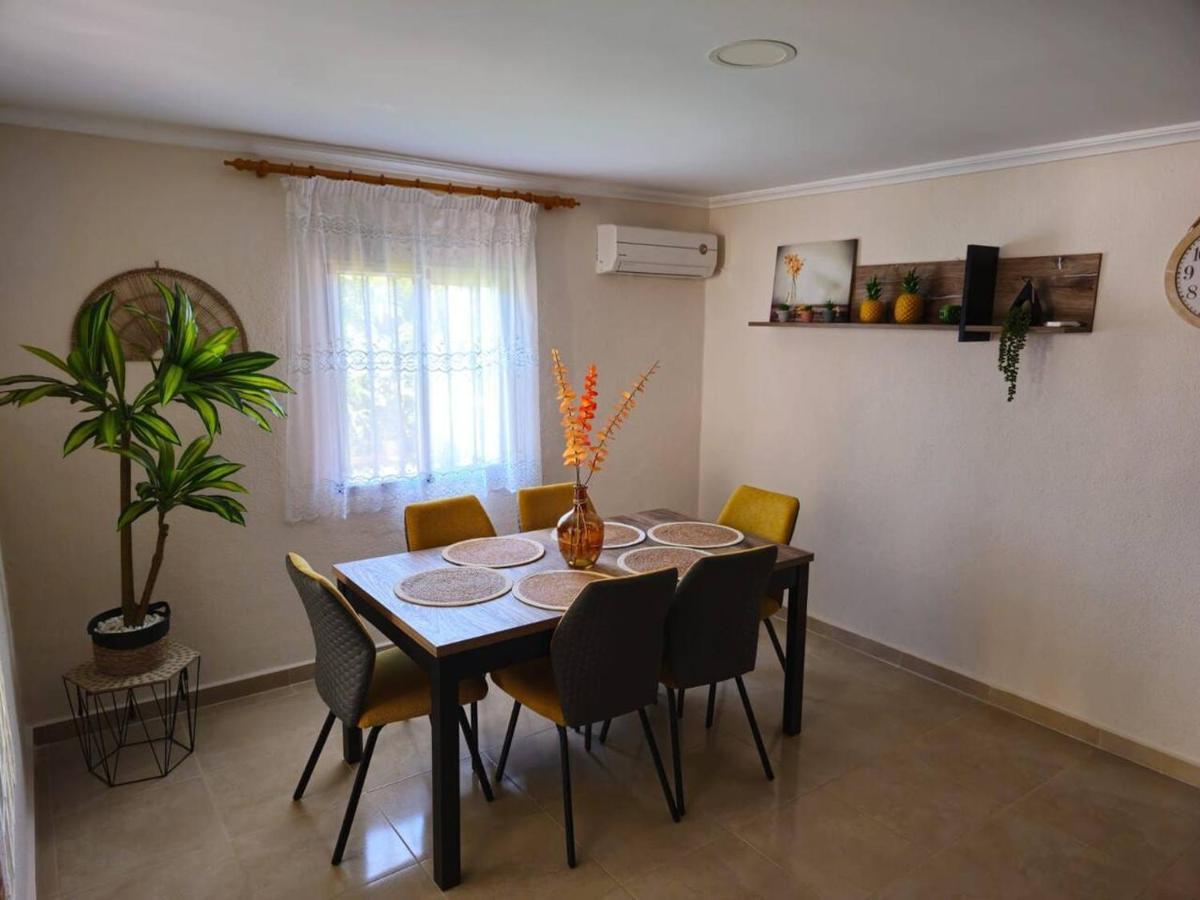 הוילה Turís Buen Estar, Piscina, Barbacoa, Jacuzzi En Valencia מראה חיצוני תמונה